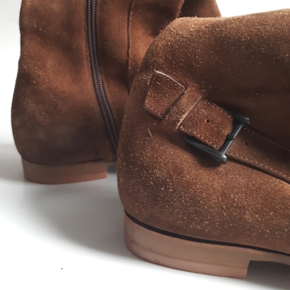 Gucci | Suede Riding Boots - Picture 8 of 13